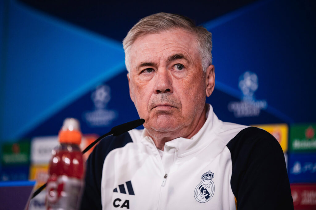 Trainer Ancelotti aus Madrid